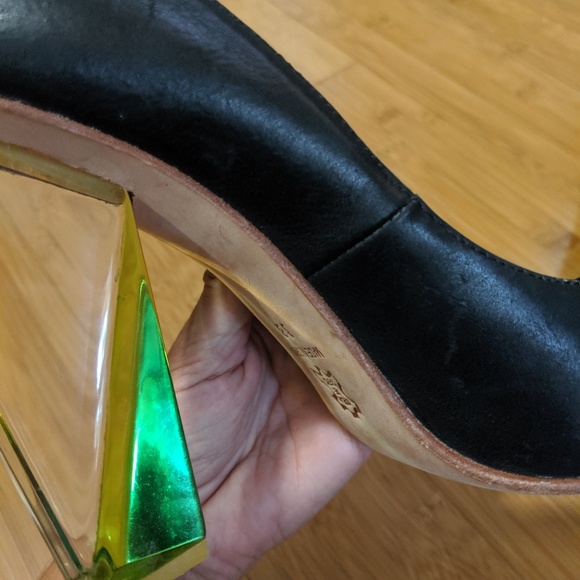 LN Miista Siri Lucite Prism Closed Toe Heels EU 38 - Picture 6 of 8